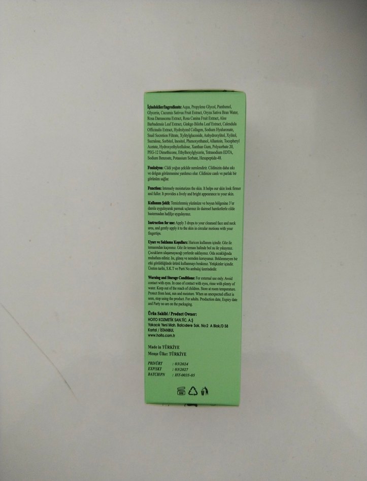 HOITO Hyaluronik Asit Collagen Serum 30ml - Görsel 2