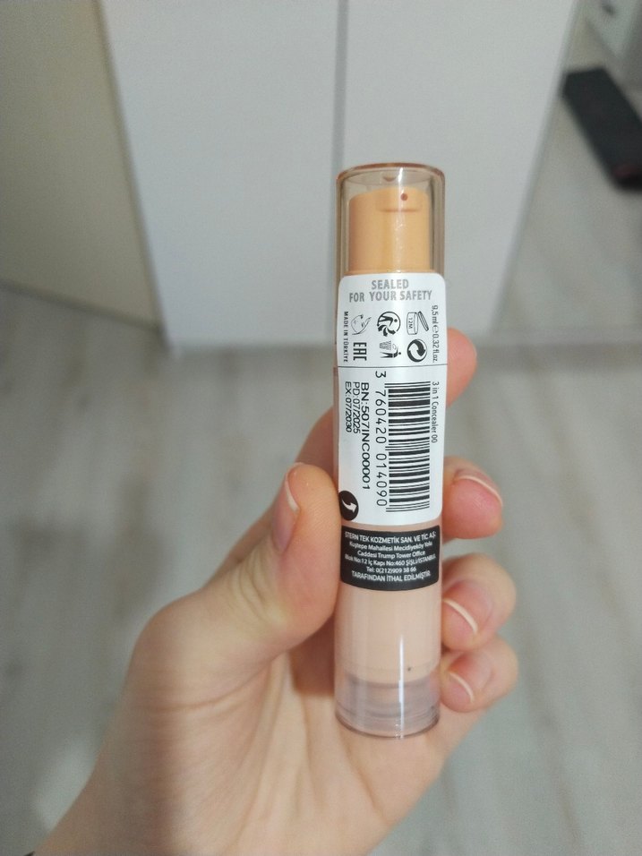 Note 3in1 Serum Concealer SPF50-00 Light Rengi - Görsel 2
