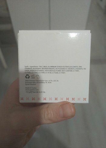 Görkito Toz Allık Sunset Love Rengi (Pembe) - Görsel 5