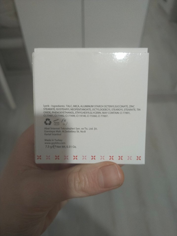 Görkito Toz Allık Sunset Love Rengi (Pembe) - Görsel 5