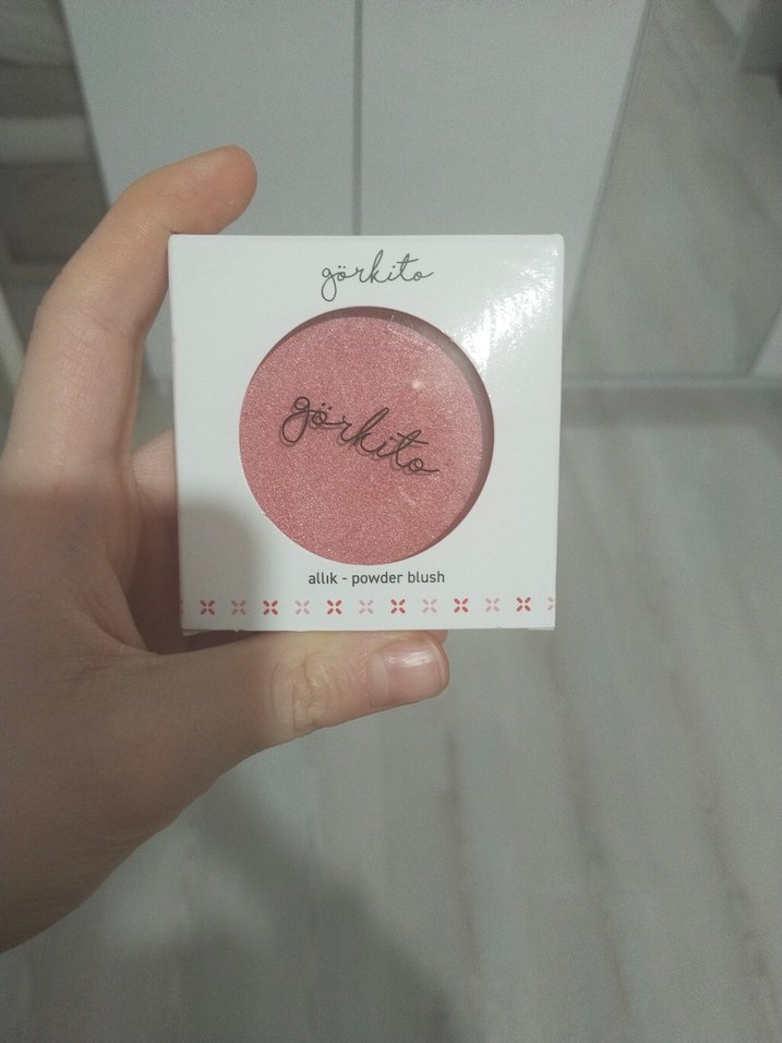 Görkito Toz Allık Sunset Love Rengi (Pembe) - Görsel 2