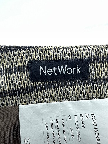 38 Beden çeşitli Renk Network Mini Etek %70 İndirimli.
