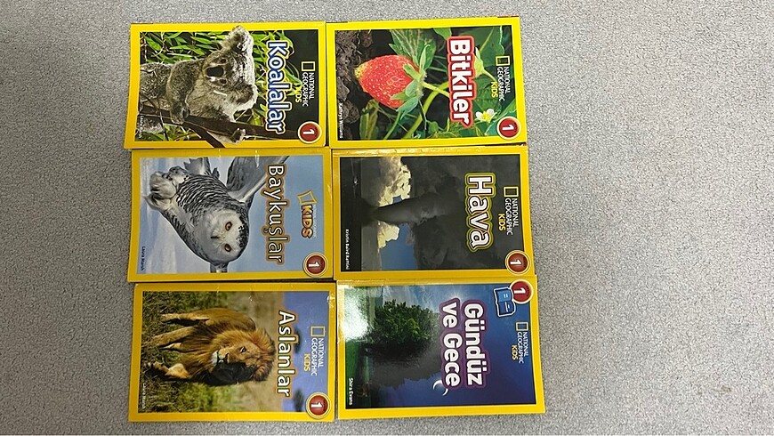 National Geographic kitap seti