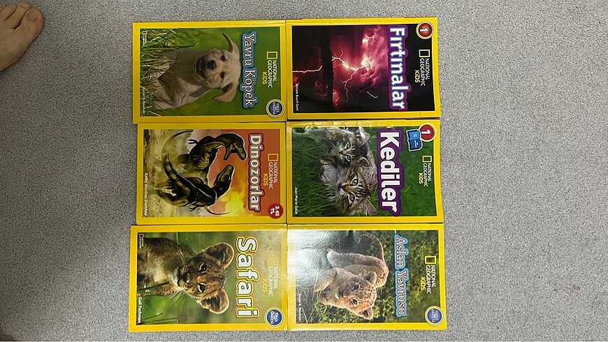  National Geographic kitap seti