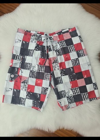 Erkek Rahat Kesim Deniz Şortu - Görsel 7