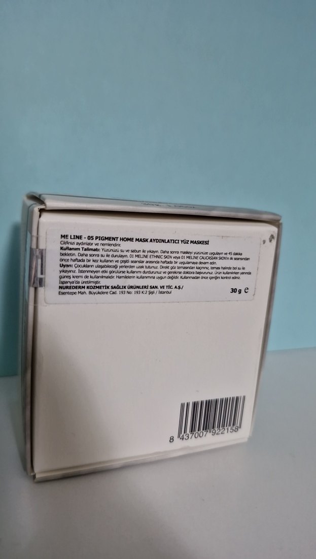 ME Line Pigment Home Mask Daily Care 30g - Görsel 4