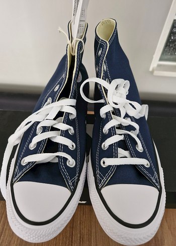 41 Beden Converse Chuck Taylor Lacivert Erkek 41 Numara 26 cm
