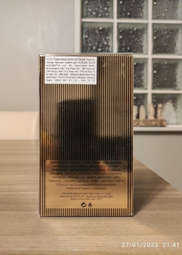 Tom Ford Noir Extreme Parfum 100 ml - Görsel 2