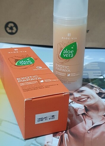 Papaya özlü jel krem