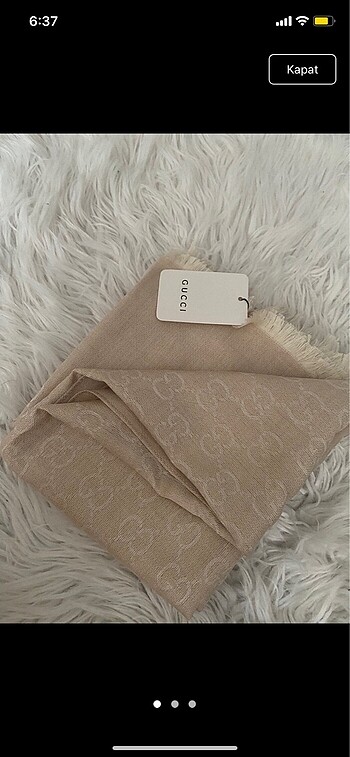 Orjinal gucci şal