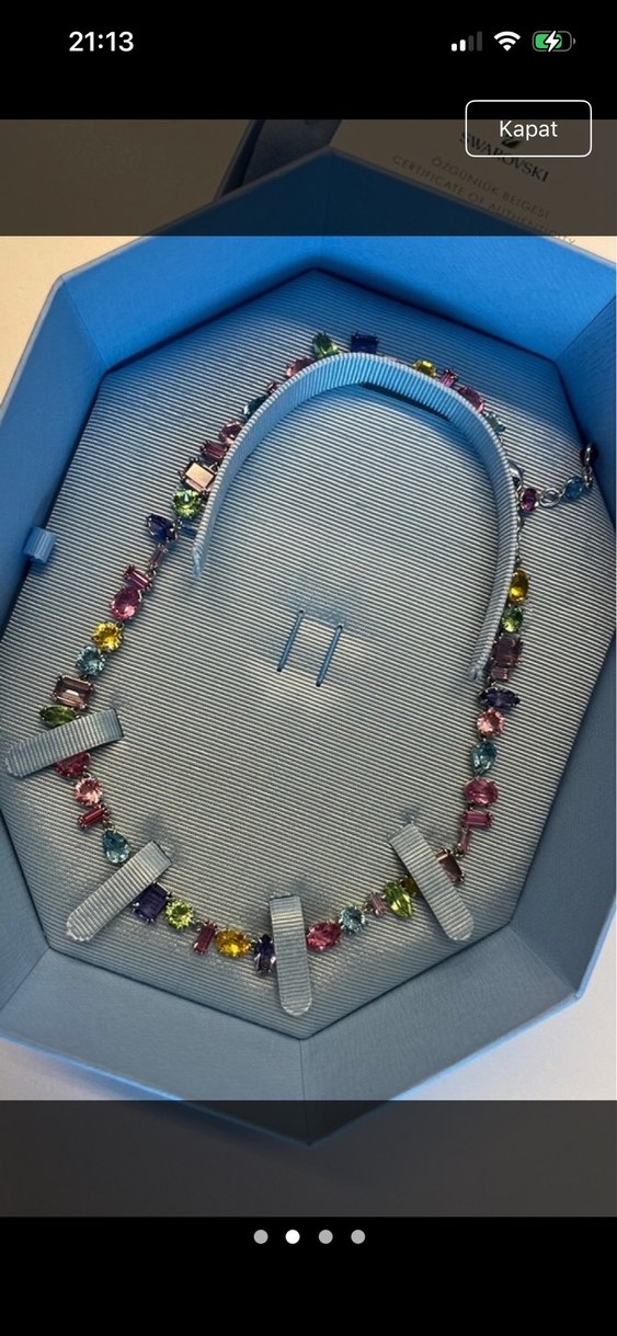 Swarovski Gema Kolye - Görsel 2