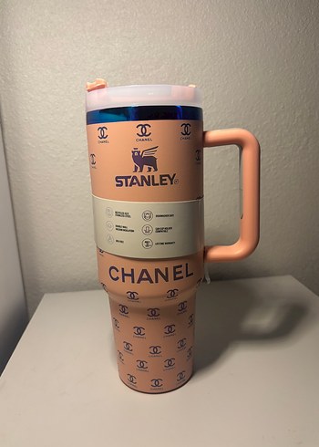 Sterling silver Stanley Pembe Desenli Termos Kupa