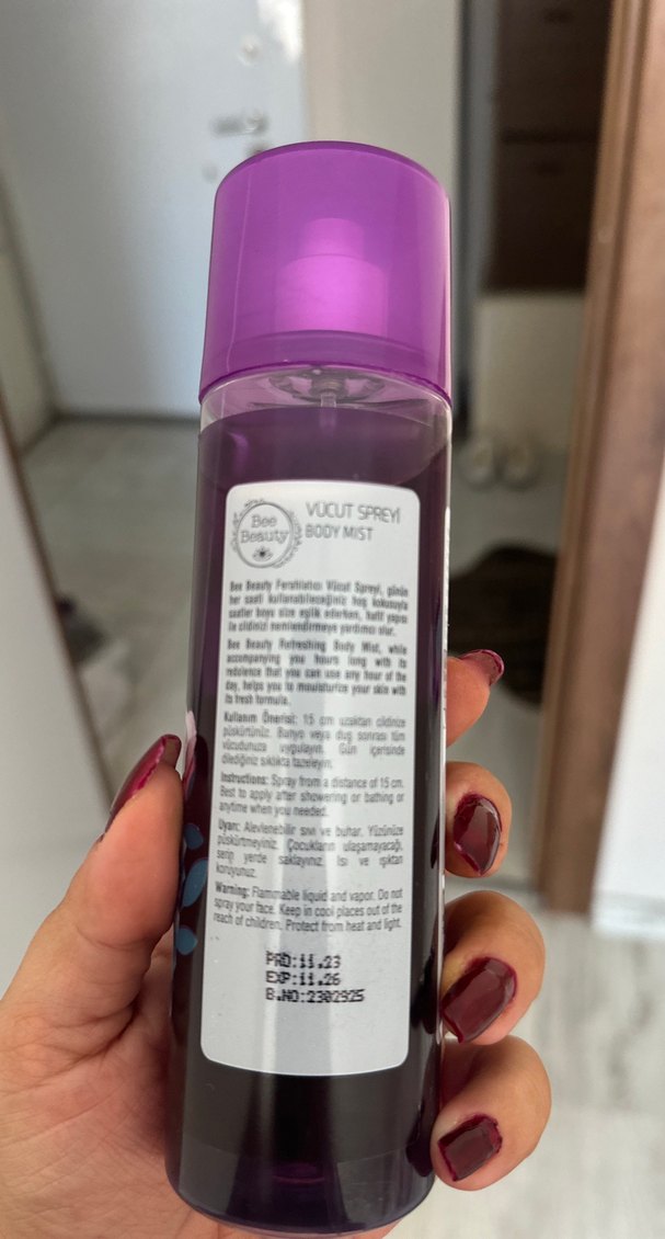 Bee Beauty Floral Dreams Vücut Spreyi - Görsel 5