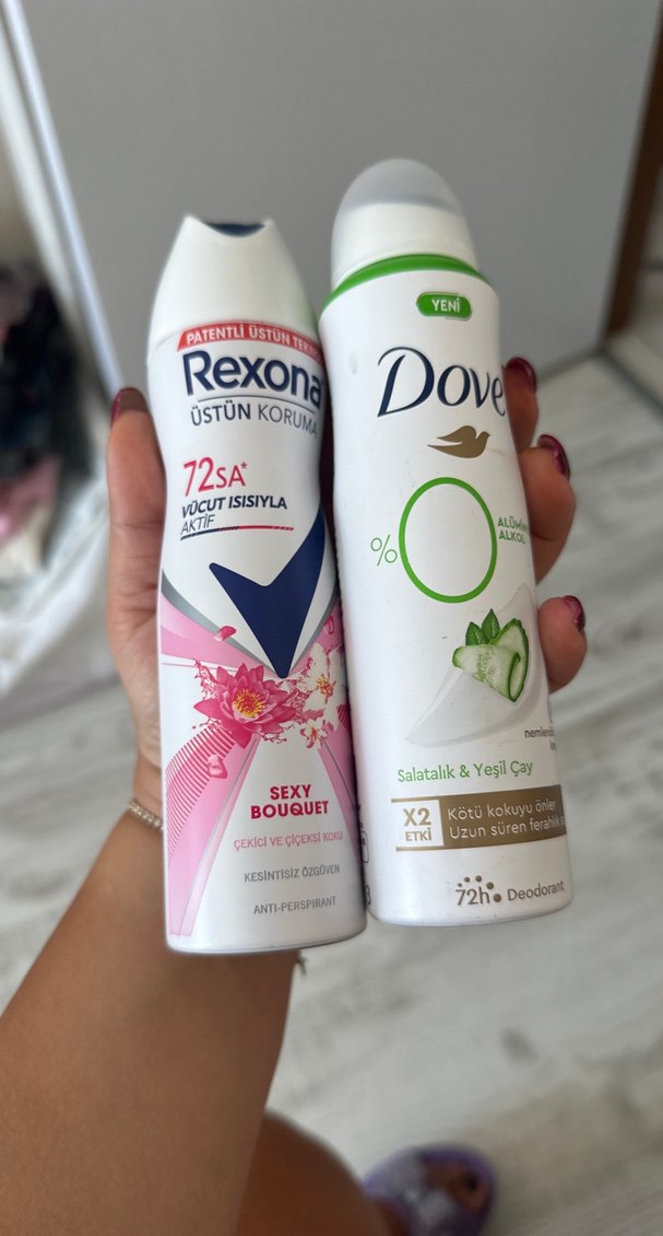 Rexona Sexy Bouquet ve Dove Salatalık & Yeşil Çay Deodorant 2 Li - Görsel 4