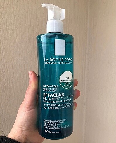 Effaclar yüz temizleme 400 ml