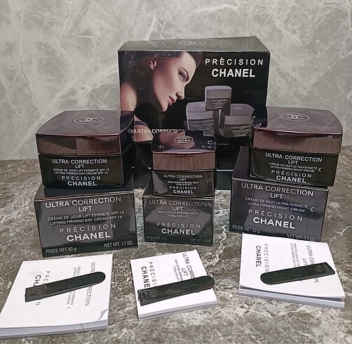 Chanel 3?lü krem set