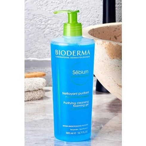 Bioderma sensibio yüz temizleme jeli