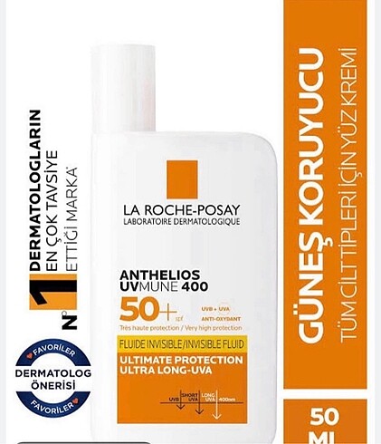 La Roche posay güneş kremi