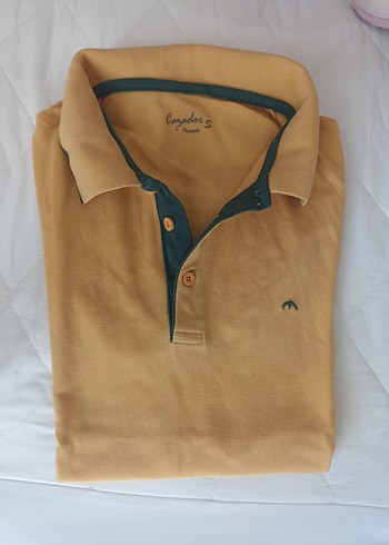 Camel Renkli Erkek Polo Tişört