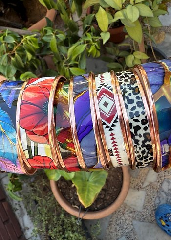 Saf Bakır bileklik %100 saf Bakır garantili - Görsel 6