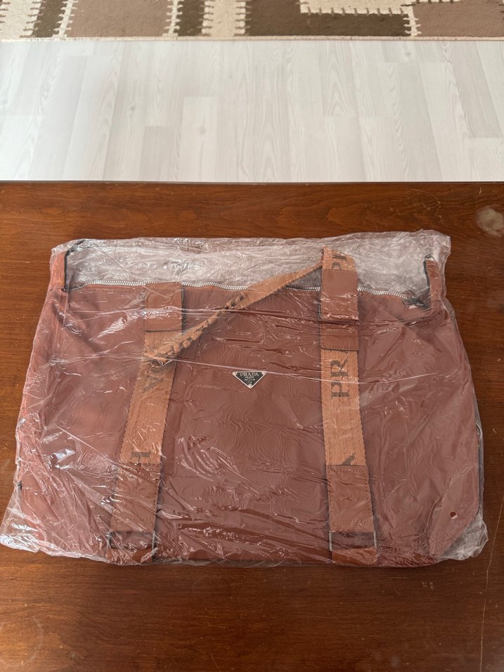 Kahverengi Deri Kadın Çanta - Görsel 3