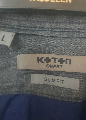 KotoN erkek Koyu Mavi Denim Gömlek - Görsel 7