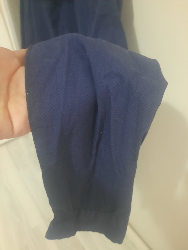 KotoN erkek Koyu Mavi Denim Gömlek - Görsel 5