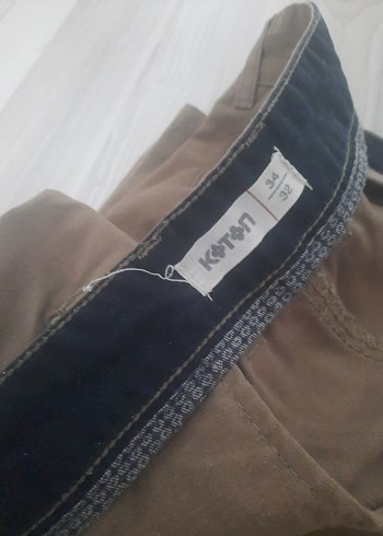 Haki Koton erkek pantolon - Görsel 6