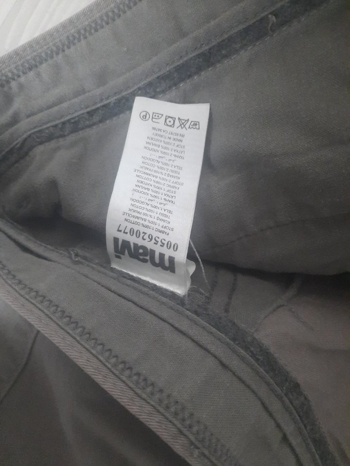 Mavi jeans Gri Erkek  Pantolon - Görsel 4