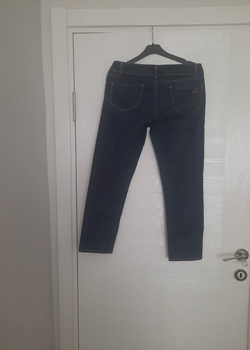 Kadın Lacivert Kot Pantolon - Görsel 4