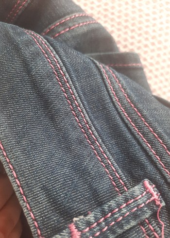 Kadın Lacivert Kot Pantolon - Görsel 8