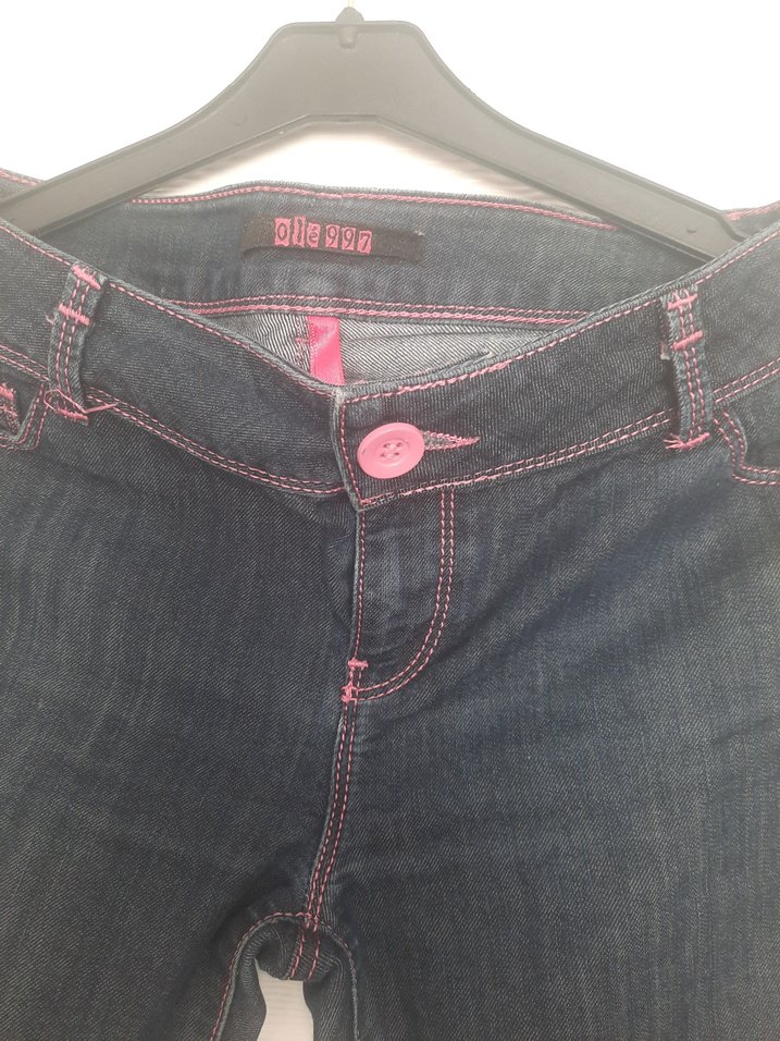 Kadın Lacivert Kot Pantolon - Görsel 2