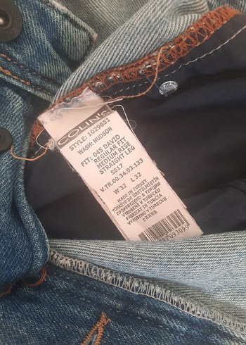 Erkek Rahat Kesim Denim Jean - Görsel 5