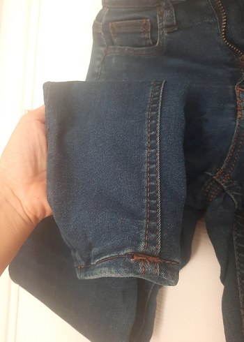 GAP Lacivert Kadın Denim Pantolon - Görsel 4