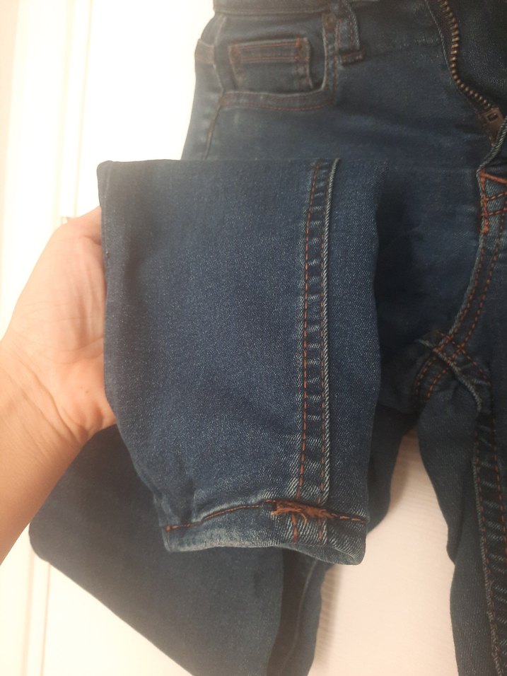 GAP Lacivert Kadın Denim Pantolon - Görsel 4