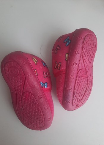 Kız Çocuk Pembe Sıcak Ev Terliği - Görsel 3