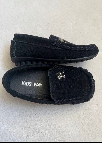 Siyah  Erkek Çocuk Süet Ayakkabı - Görsel 2