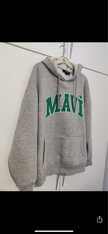 m Beden Mavi sweatshirt