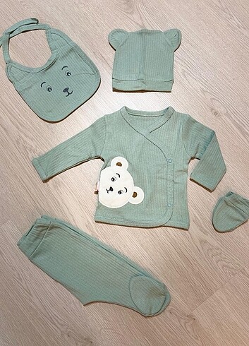 Unisex 2li bebek takım 