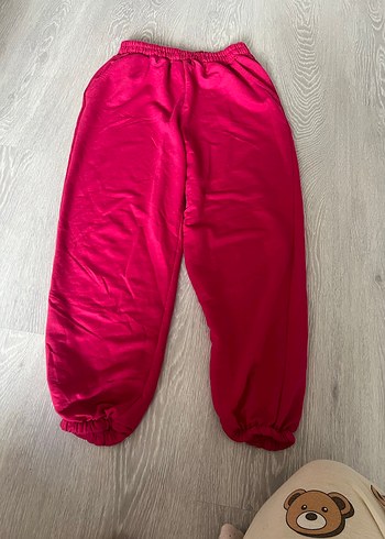 Kadın Pembe Rahat Kesim Eşofman Altı - Görsel 2