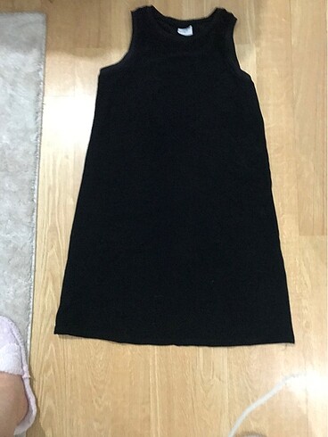 Polo siyah mini elbise