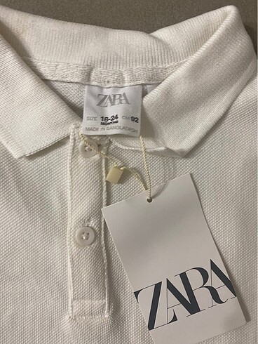 Zara Zara Polo yaka tişört