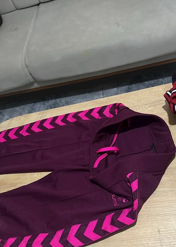Mor Hummel Kadın Spor Tayt - Görsel 3