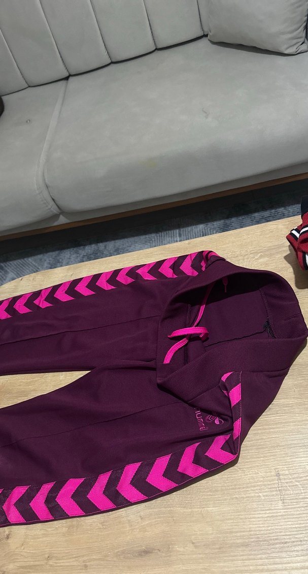 Mor Hummel Kadın Spor Tayt - Görsel 3