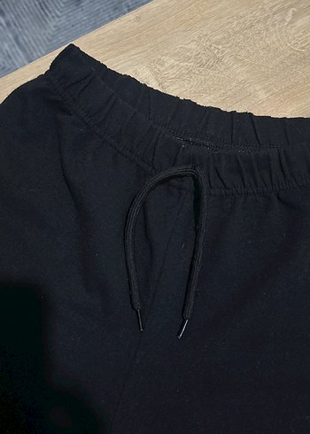 Siyah Rahat Kesim Kadın Eşofman Altı - Görsel 2