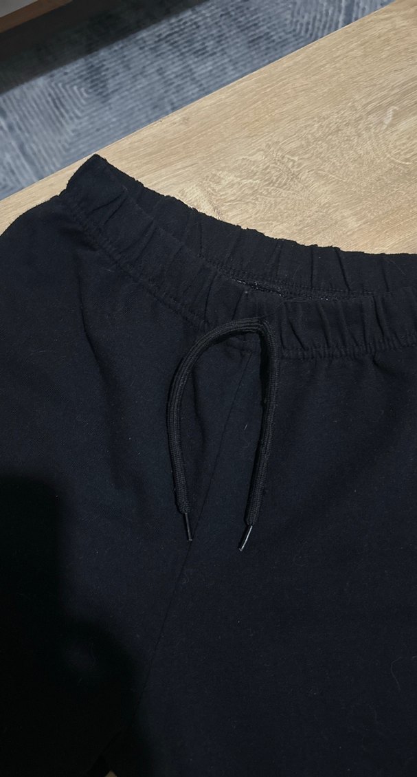 Siyah Rahat Kesim Kadın Eşofman Altı - Görsel 2