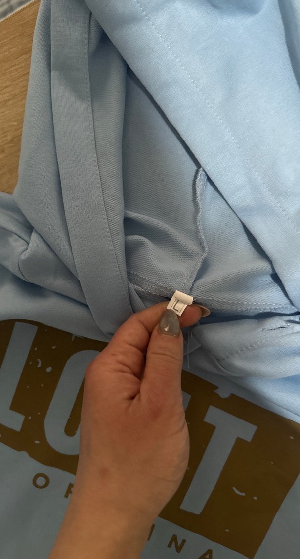 Kadın Bej Baskılı Buz Mavisi Sweatshirt - Görsel 3