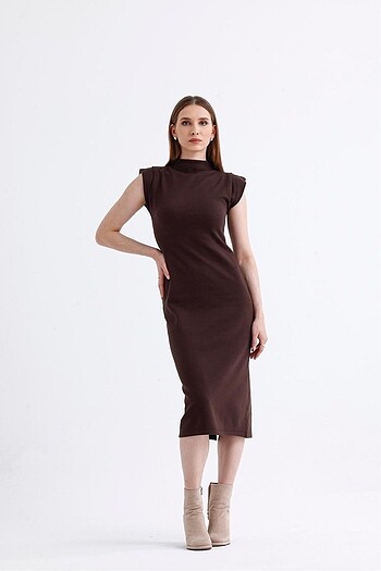Massimo dutti kalın elbise
