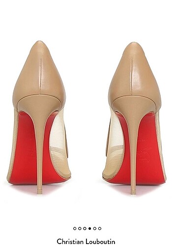 37 Beden ten rengi Renk Christian Louboutin Ayakkabı