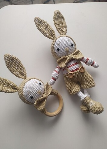 Amigurumi bebek oyuncak organik 